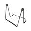 Chevalet en métal Fixturedisplays® pour plateau de table avec base large, 5-5 / 8 X 4-1 / 2 - Noir