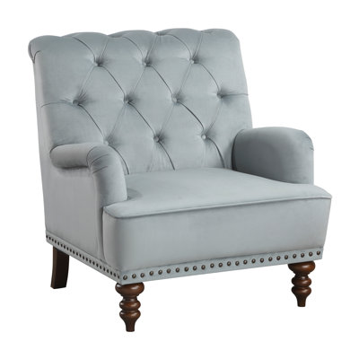 Auguust 34"" W Tufted Polyester Armchair -  Alcott HillÂ®, D7ADA6B9202E4DA2A895E1E08A3F0CF0