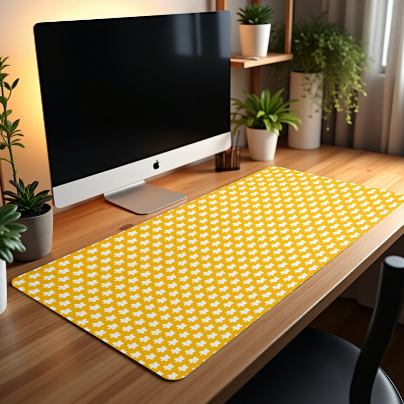 Polyester Desk Pad, 31.5x15.5
