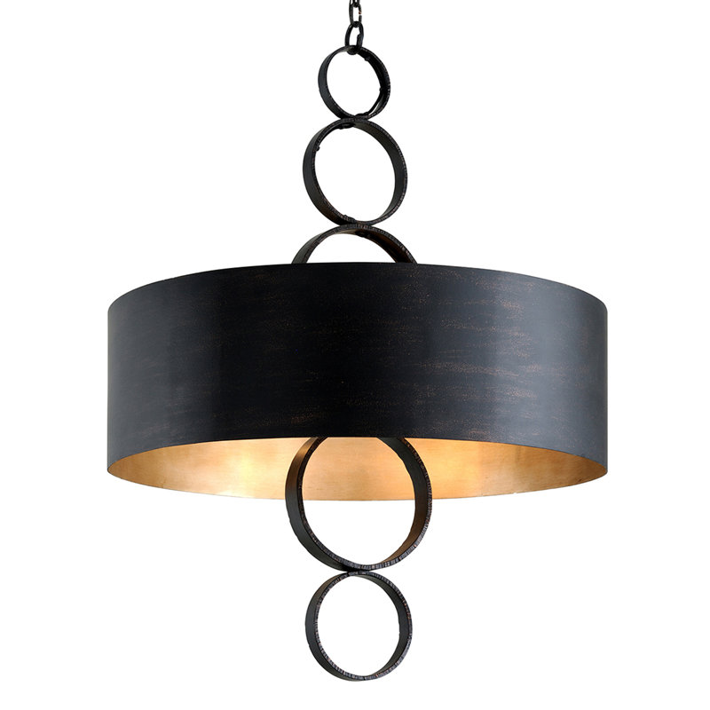 8 - Light Unique/Statement Drum Pendant