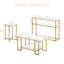 Ensemble de 3 tables basses