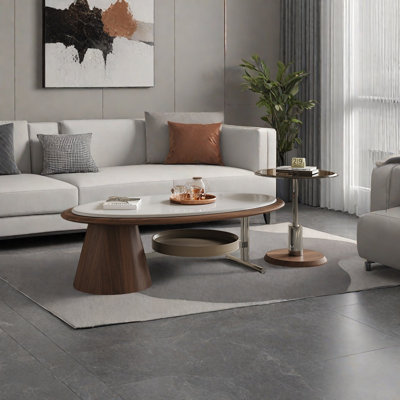 Table basse de style italien minimaliste