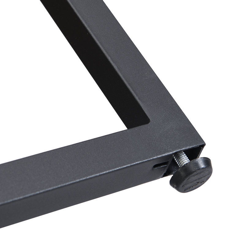 Table basse Alekya, Brun, Noir, H 17,94 po x L 43,34 po x l 21,68 po