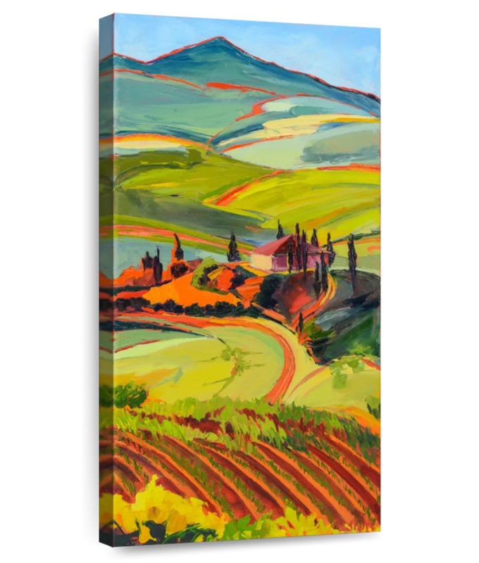 Ferme de campagne toscane, H 48 po x l 24 po
