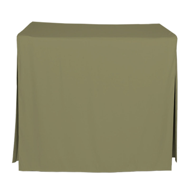 Tablevogue 34-Inch Square Table Cover, Olive