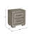 Ennesley 24.02'' W Nightstand