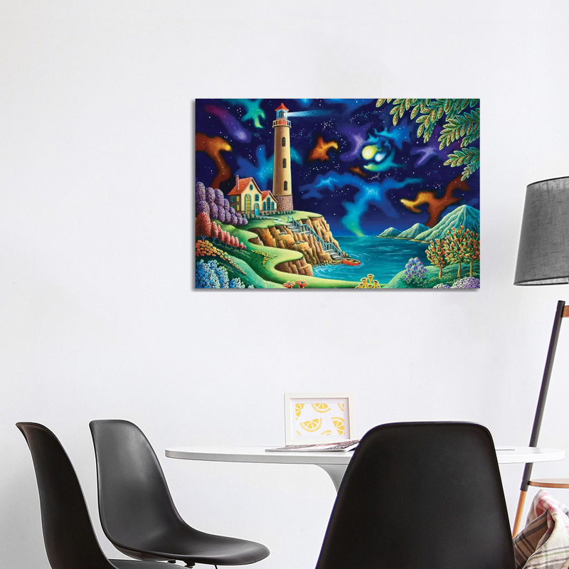 Night Lights by Andy Russell - Wrapped Canvas Print, 101.6 cm H x 66.04 cm W x 3.175 cm D