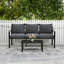3 Seater Outdoor Sofa with Coffee Table-1564001717