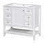 Meuble-lavabo 36 po avec lavabo, une armoire et trois tiroirs, panneau de bois massif et panneau de fibres à densité moyenne-2144894915