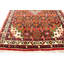 Tapis décoratif floral tribal rétro fait à la main 3 x 5 pi Floral