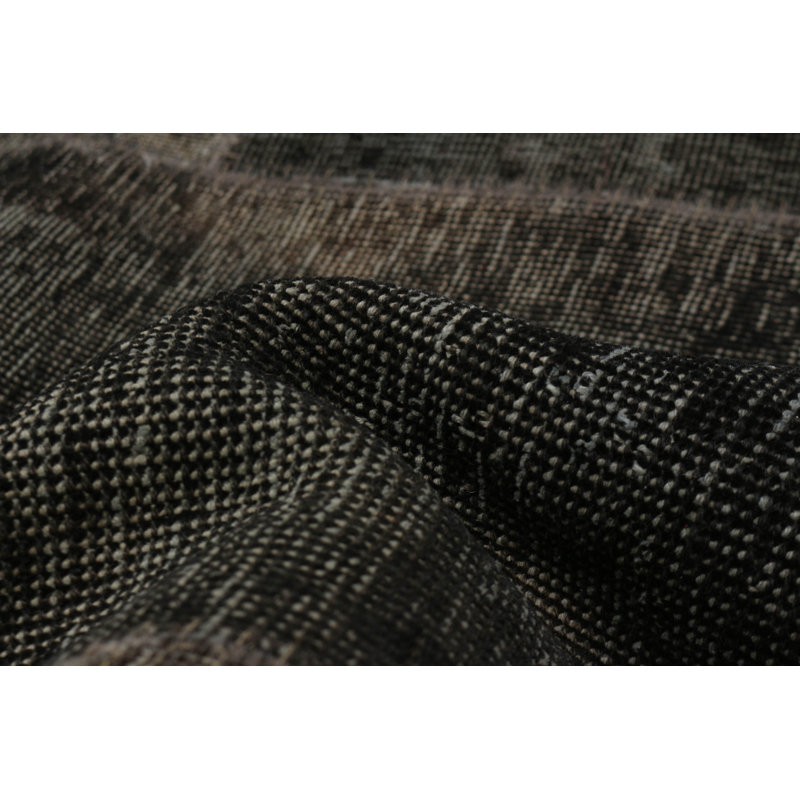 Tapis bleu sarcelle en laine noué à la main 11 pi 6 po x 14 pi 8 po