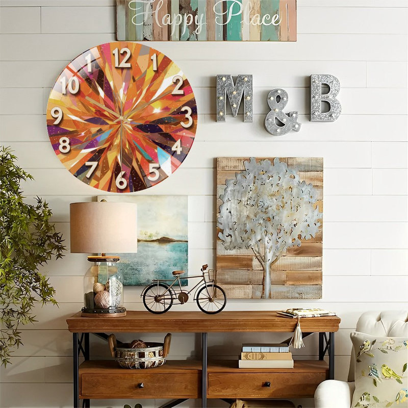 Horloge murale 12 po