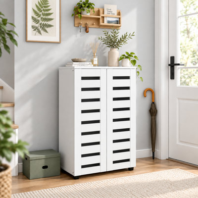 30 Pair Shoe Storage Cabinet