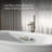 Sunstruck 60" x 34" Freestanding Heated Bubble Massage Air Bath with Bask Heated Surface and Fluted Shroud-40236929