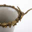 Vase en porcelaine blanche Crackle