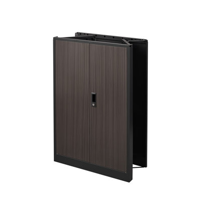 Metal Storage Cabinet With Locking Doors And Adjustable Shelf