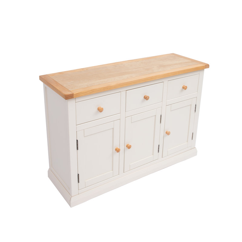 Dayana 3+3 Sideboard, Off White/Brown
