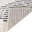 Tapis blanc tissé à la machine Lenamae Moraccan-583622959