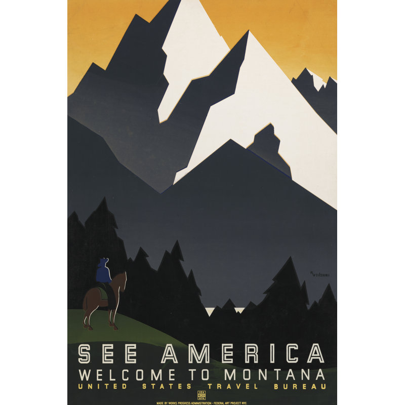See America VI - Wrapped Canvas Print, 122cm H x 81cm W