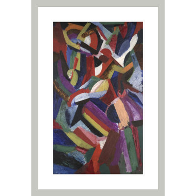 Composition III by Patrick Henry Bruce - Framed Giclee Print