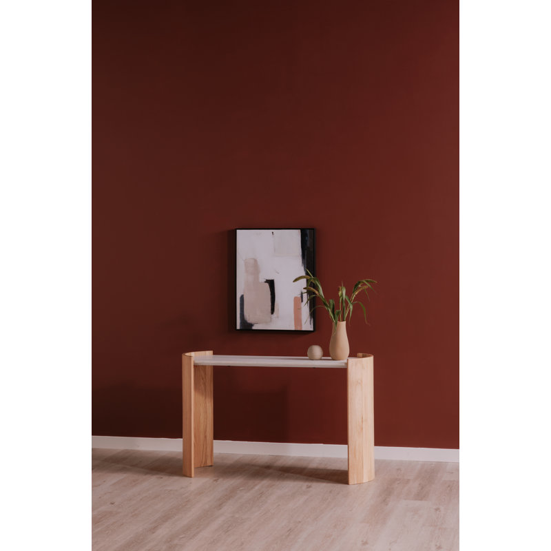 Dala 50'' W Marble Console Table