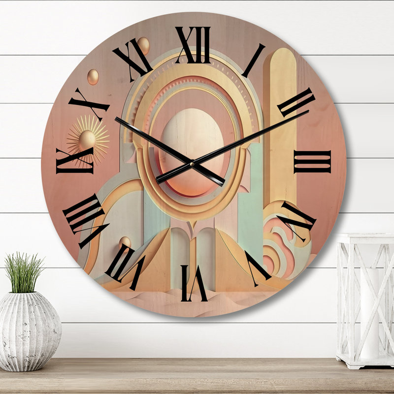 Horloge murale Minimalisme, Moyenne