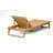 Wilson Outdoor Teak Wood Chaise Lounge