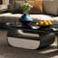Table basse moderne en marbre ovale-717571740-717571742
