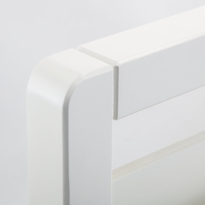 Hillegierd Bed, Double (4'6), Surf White