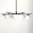 Monika 6 - Light Dimmable Sputnik Modern Linear Chandelier-73896175