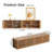 Mid Century TV Stand for Living Room,Bedroom,Modern TV Media Console with Ample Storage