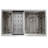 Pro Series 32'' L Double Bowl Stainless Steel Kitchen Sink