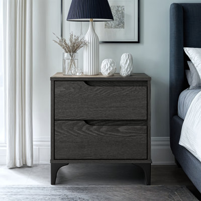 Norcross 20" 2 Drawer Nightstand