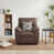 Brown Faux Leather