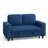  Sherry 56" Upholstered Pull-out Sofa Bed Loveseat with USB Charging & Cup Holders-1917066972-1923302649