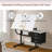 Larwa Adjustable Metal Base Drafting Table