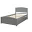Lit plateforme simple avec deux tiroirs-1578095359