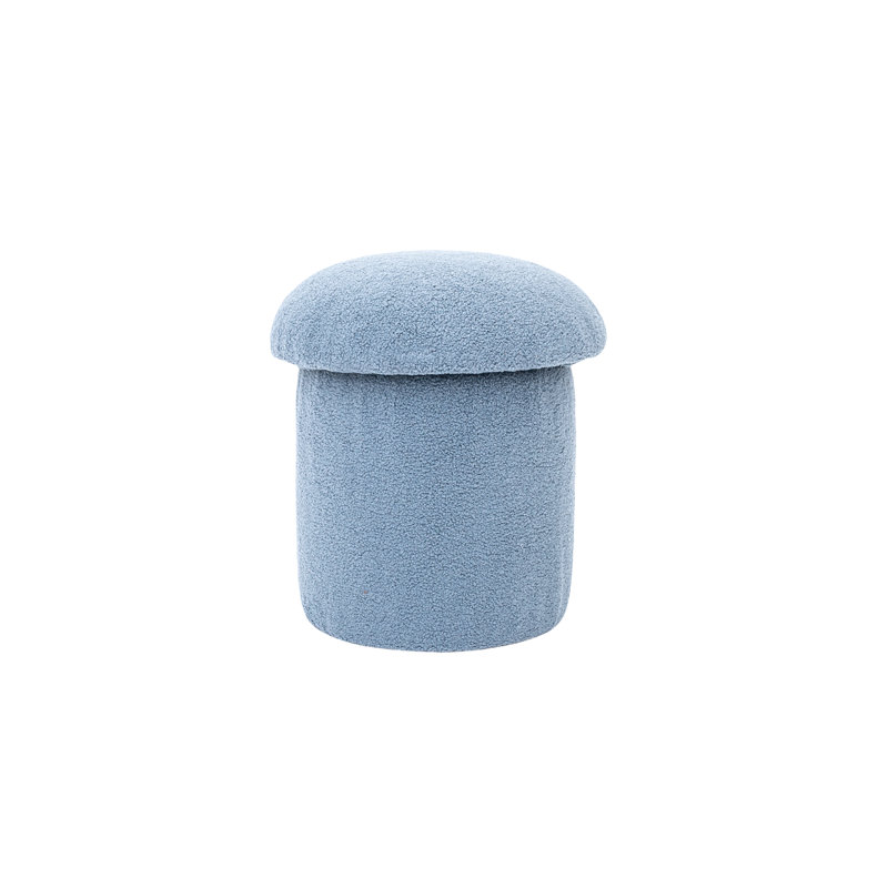 Aljay Outdoor Ottoman, Blue