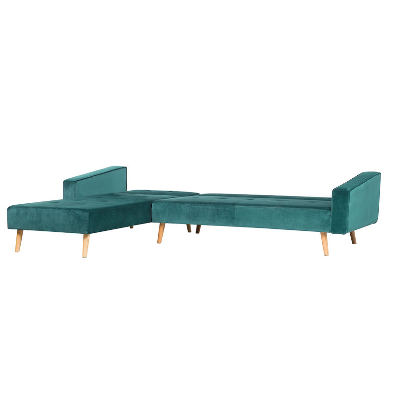 Newark 4 Seater Sofa Bed, Green