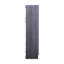 Lit pliant gris avec garde-robe et tiroirs-1114347464