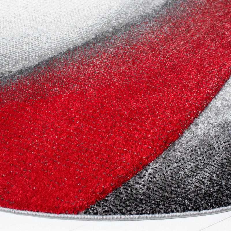 Toston Performance Abstract Rug, Round 6'7"