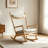 Solid Wood Rocking Chair