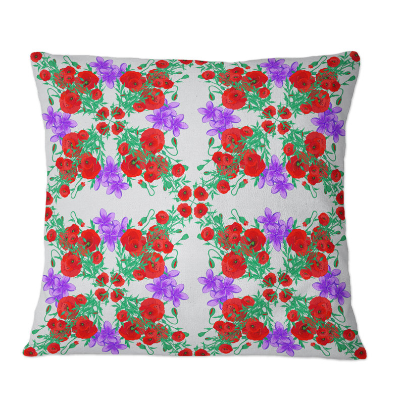 Coussin Motley, 16 po x 16 po