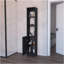 Armoire à linge 1 porte Wenge-285963128