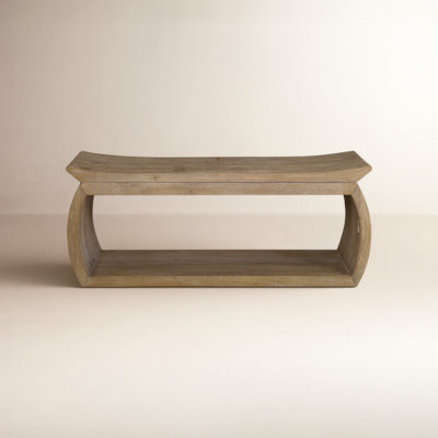 Lera Solid Wood Accent Stool