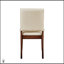 Ensemble de salle à manger 7 pièces Modern Design avec table et 6 chaises rembourrées en tissu, meubles en bois brun-1124751661
