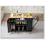 Îlot de cuisine Modern Farmhouse avec tiroirs, rangement pour poubelle et porte à épices avec porte de grange, l 53,2 po x P 20,9 po x H 38 po-271430731