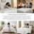 Southshore Fine Linens Vilano Oversized Quilt Set, Double-Brushed Microfiber Lightweight Quilted Bedding and 1 Pillow Sham, Twin/Twin XL, White-1001114978-1001114979