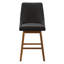 Tabouret de bar moderne en tissu, ensemble de 2-173843602