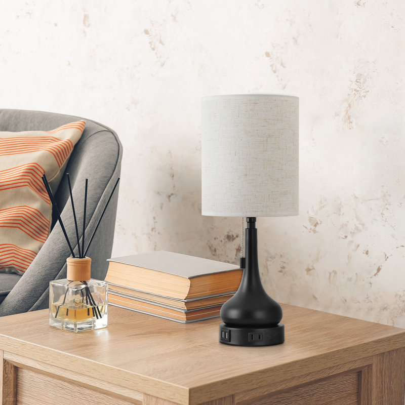 Dielle Metal USB Desk Lamp